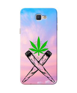 Weed Dreamy Samsung J7 Prime Real 4D Back Cover