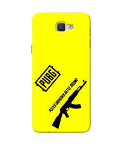 PUBG AKM Gun Samsung J7 Prime Real 4D Back Cover