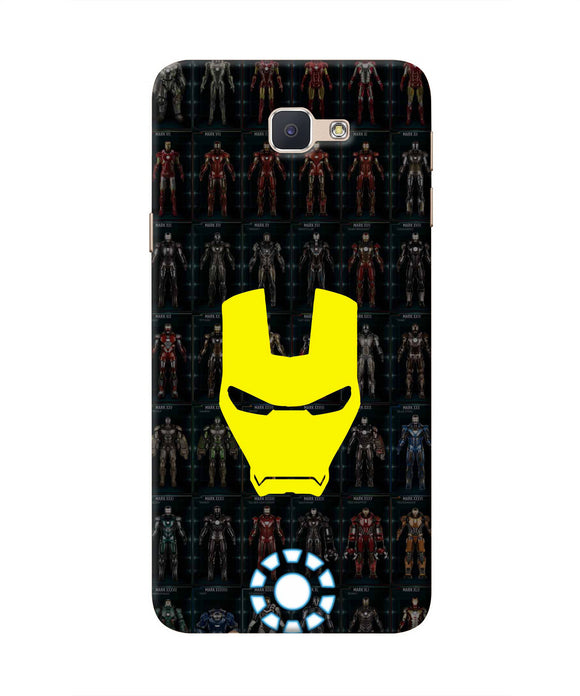 Iron Man Suit Samsung J7 Prime Real 4D Back Cover
