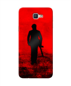 Rocky Bhai with Gun Samsung J7 Prime Real 4D Back Cover
