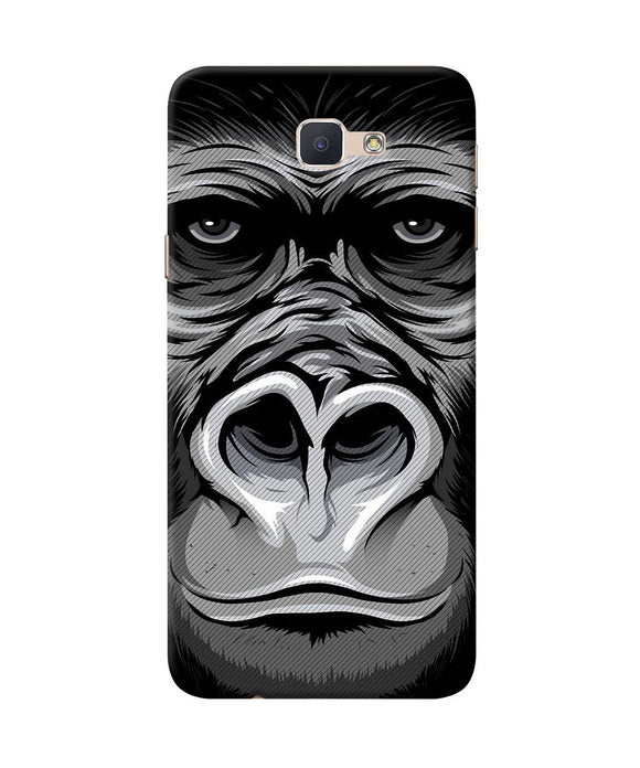 Black Chimpanzee Samsung J7 Prime Back Cover