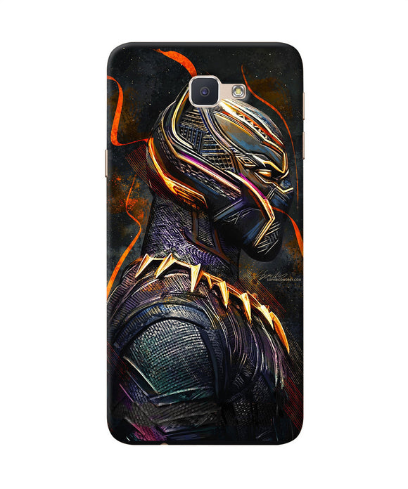J7 Prime Samsung J7 Max Cover Black Black Panther Side Face