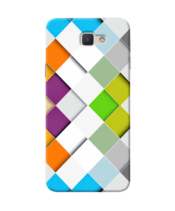 Abstract Color Box Samsung J7 Prime Back Cover