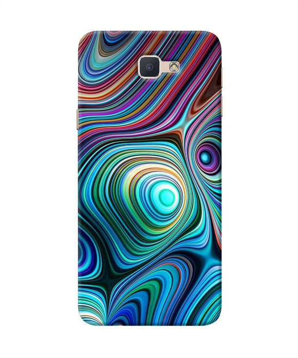 Abstract Coloful Waves Samsung J7 Prime Back Cover