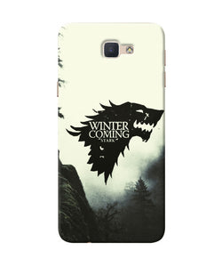 Winter Coming Stark Samsung J7 Prime Back Cover