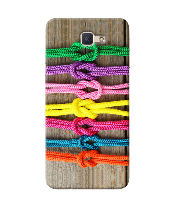 Colorful Shoelace Samsung J7 Prime Back Cover