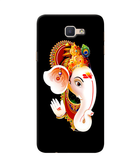 Lord Ganesh Face Samsung J7 Prime Back Cover