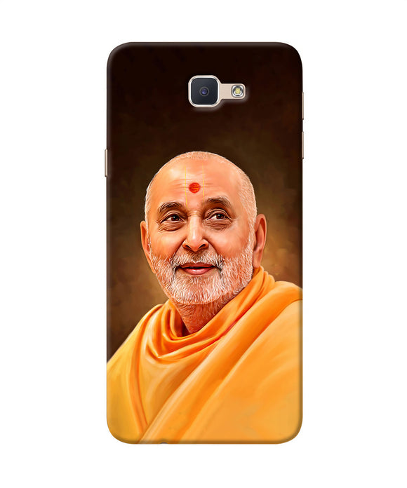 Pramukh Swami Painting Samsung J7 Prime Back Cover