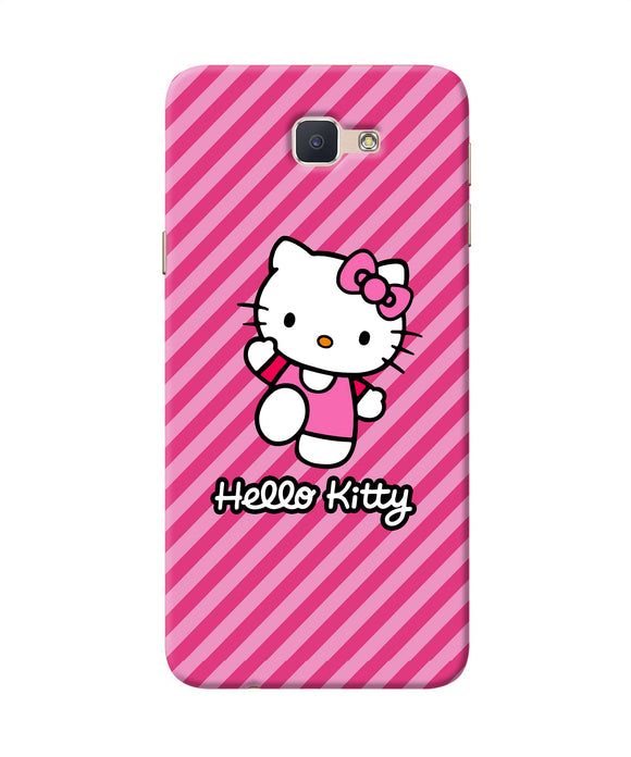 Hello Kitty Pink Samsung J7 Prime Back Cover