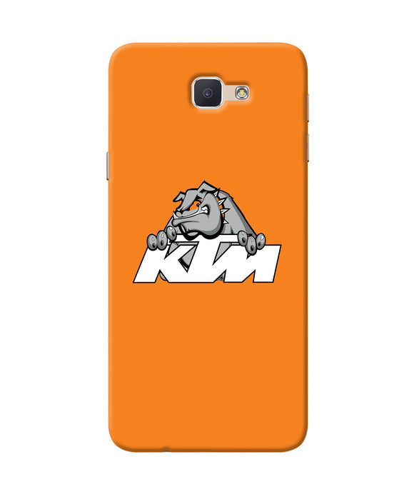 Ktm Dog Logo Samsung J7 Prime Back Cover
