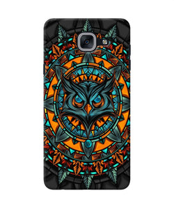 Angry Owl Art Samsung J7 Max Back Cover