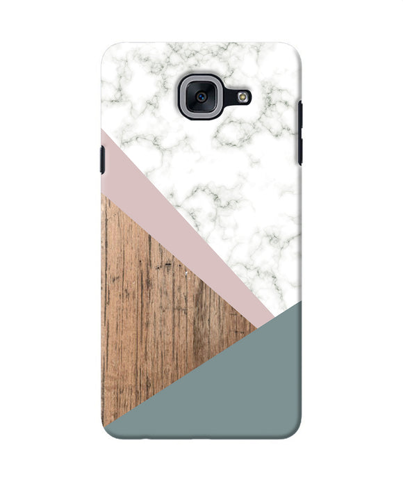 Marble Wood Abstract Samsung J7 Max Back Cover