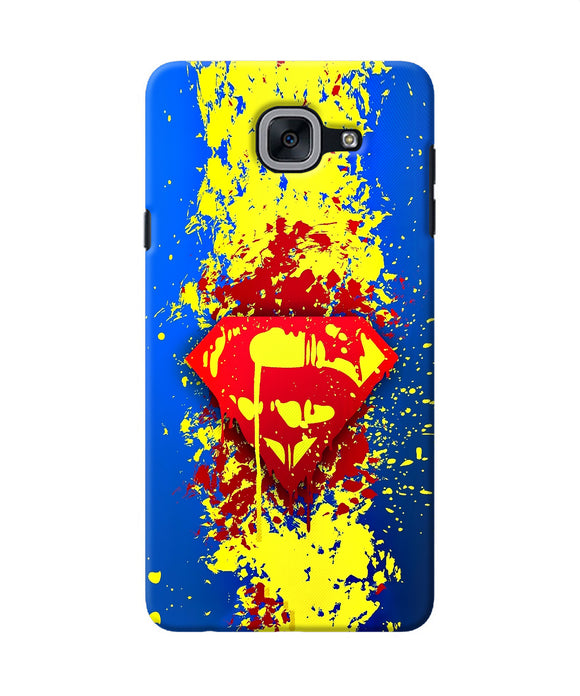 Superman Logo Samsung J7 Max Back Cover