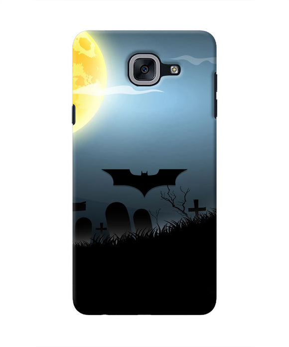 Batman Scary cemetry Samsung J7 Max Real 4D Back Cover