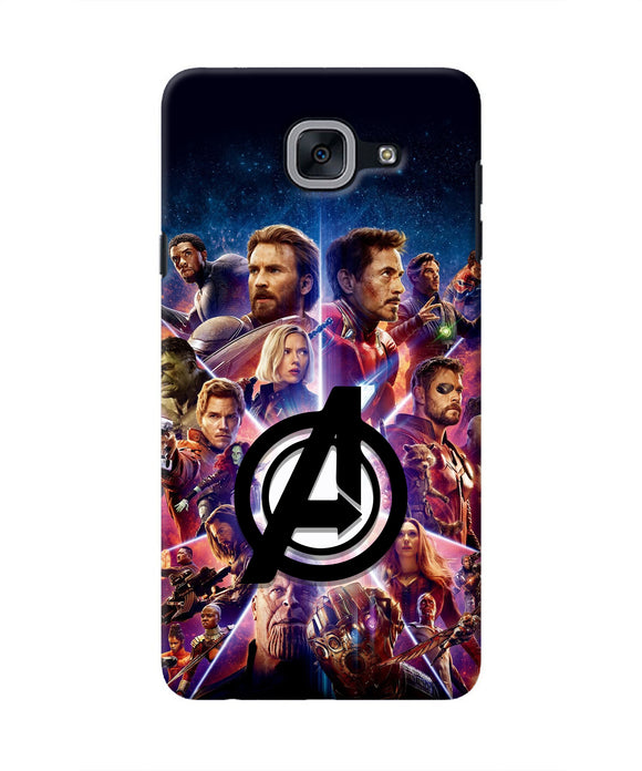 Avengers Superheroes Samsung J7 Max Real 4D Back Cover