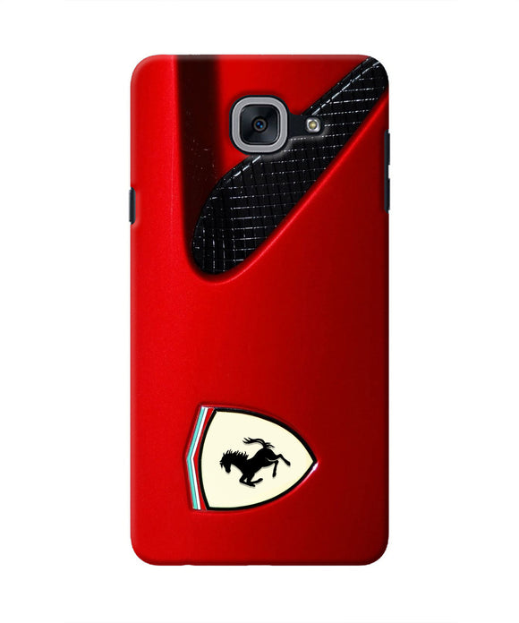 Ferrari Hood Samsung J7 Max Real 4D Back Cover