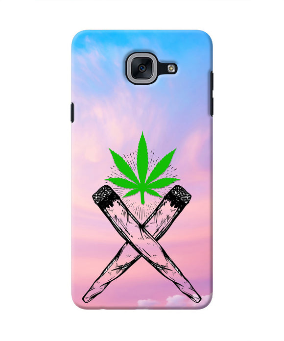 Weed Dreamy Samsung J7 Max Real 4D Back Cover