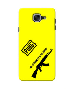 PUBG AKM Gun Samsung J7 Max Real 4D Back Cover