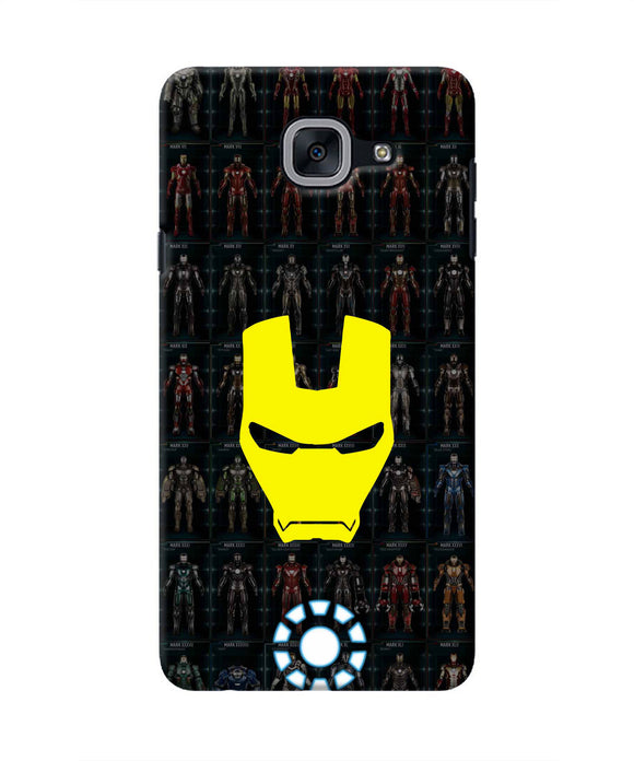 Iron Man Suit Samsung J7 Max Real 4D Back Cover