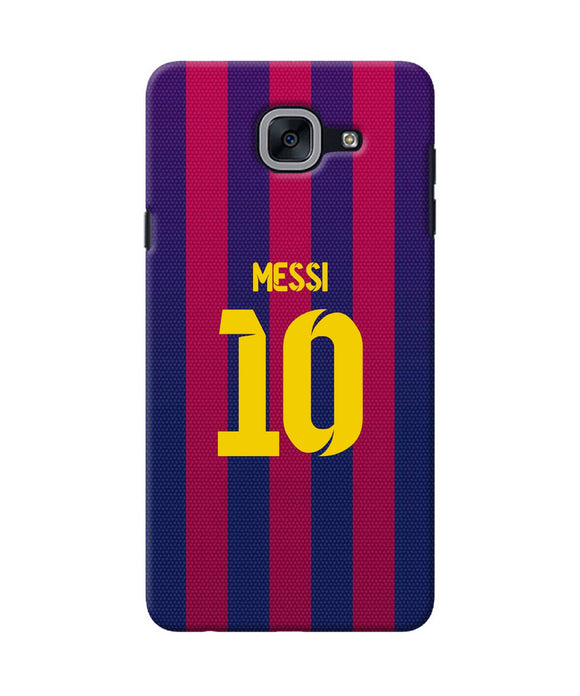 Messi 10 Tshirt Samsung J7 Max Back Cover