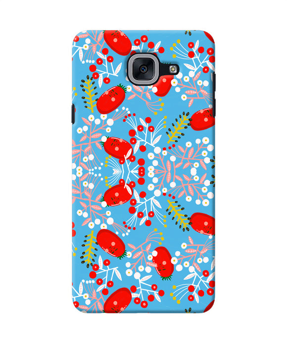 Small Red Animation Pattern Samsung J7 Max Back Cover