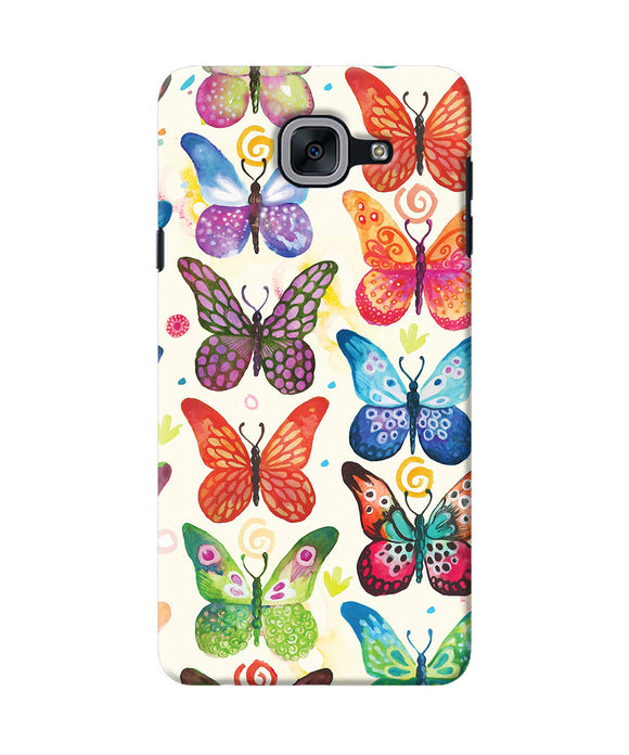 Abstract Butterfly Print Samsung J7 Max Back Cover