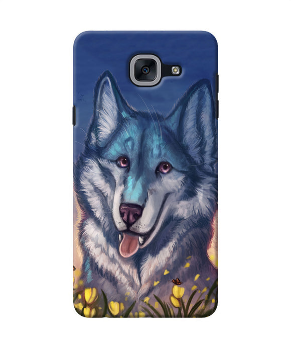 Cute Wolf Samsung J7 Max Back Cover