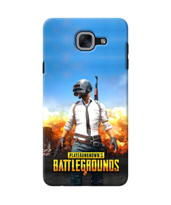 Pubg Poster Samsung J7 Max Back Cover