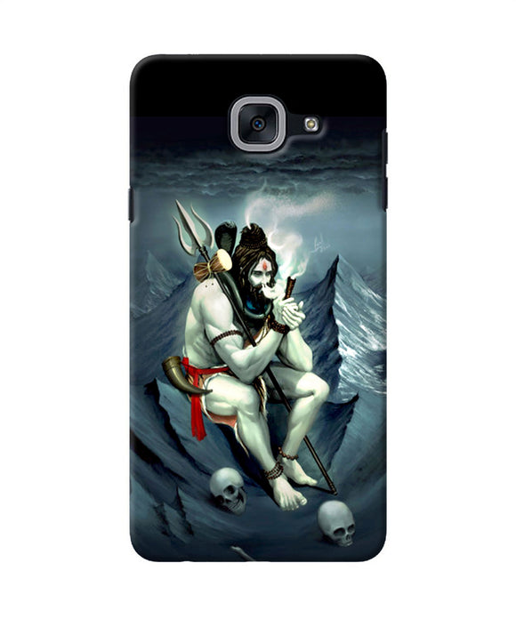 Lord Shiva Chillum Samsung J7 Max Back Cover