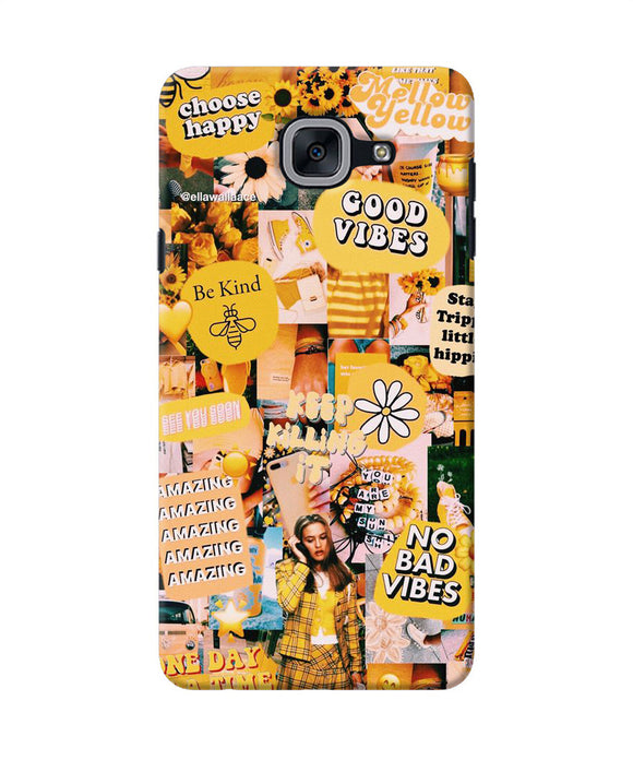 Good Vibes Poster Samsung J7 Max Back Cover