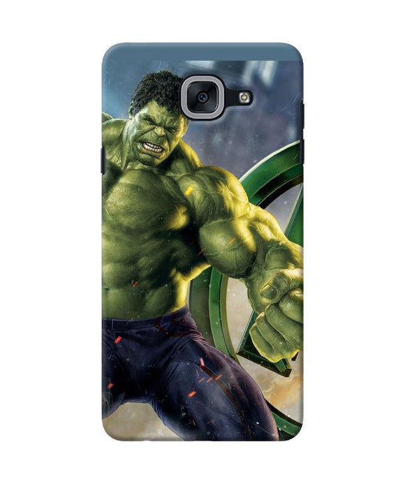 Angry Hulk Samsung J7 Max Back Cover