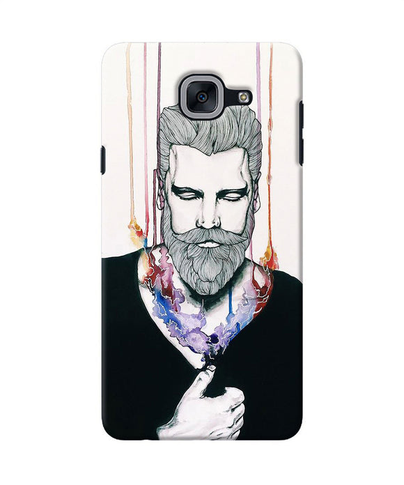 Beard Man Character Samsung J7 Max Back Cover