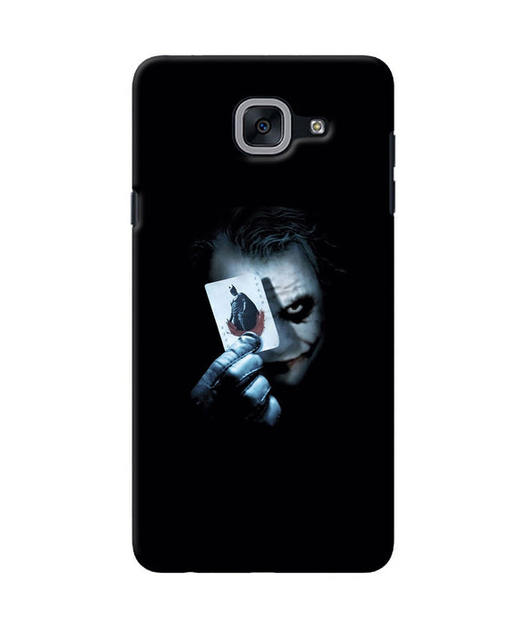 Joker Dark Knight Card Samsung J7 Max Back Cover