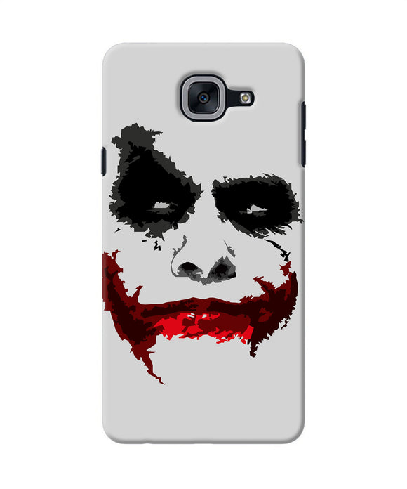 Joker Dark Knight Red Smile Samsung J7 Max Back Cover