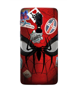 Spiderman Far from Home Oneplus 6 Real 4D Back Cover