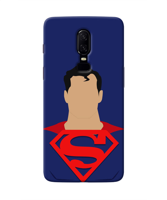 Superman Cape Oneplus 6 Real 4D Back Cover