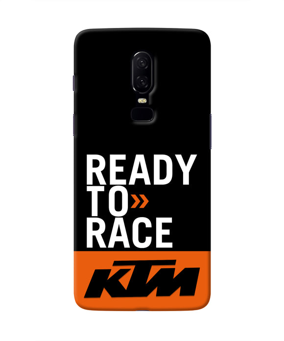 KTM Ready To Race Oneplus 6 Real 4D Back Cover