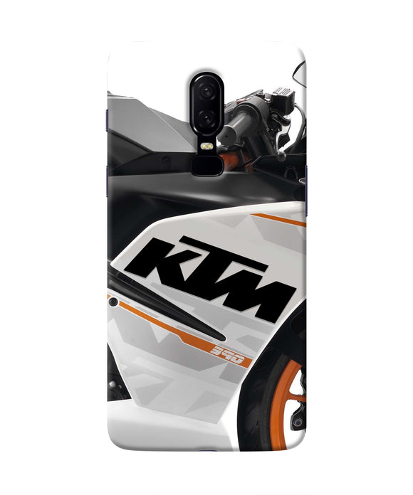 KTM Bike Oneplus 6 Real 4D Back Cover