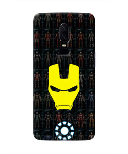 Iron Man Suit Oneplus 6 Real 4D Back Cover