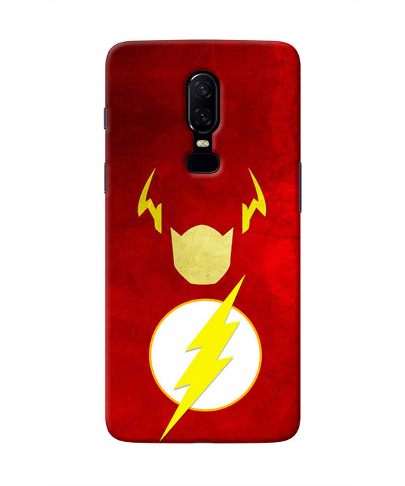Flash Character Oneplus 6 Real 4D Back Cover