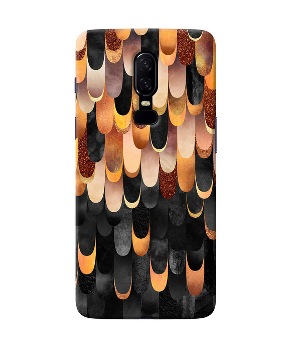 Abstract Wooden Rug Oneplus 6 Back Cover