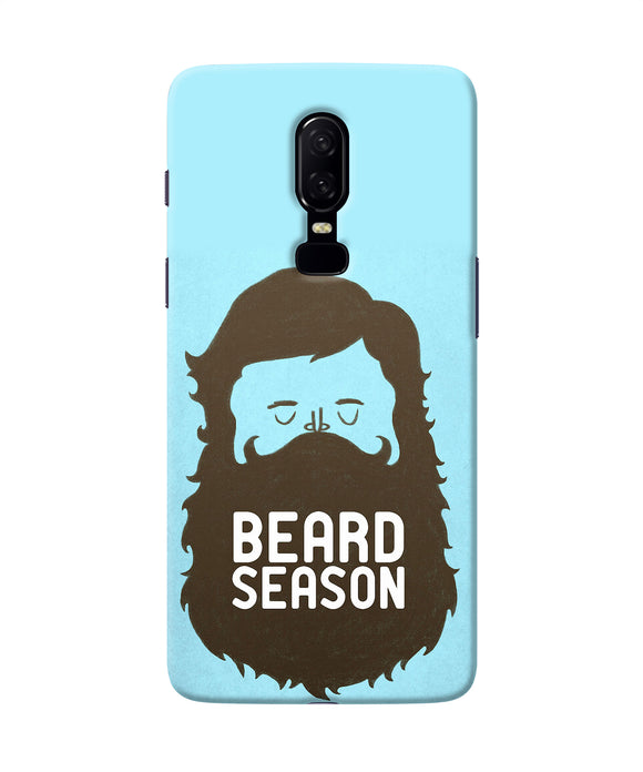 Beard Season Oneplus 6 Back Cover