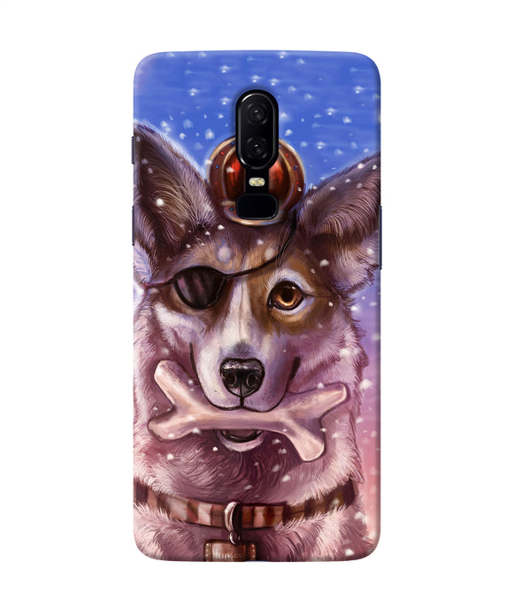 Pirate Wolf Oneplus 6 Back Cover