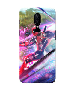 Deadpool Super Hero Oneplus 6 Back Cover