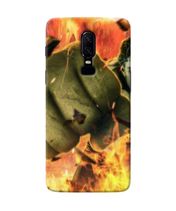 Hulk Smash Oneplus 6 Back Cover