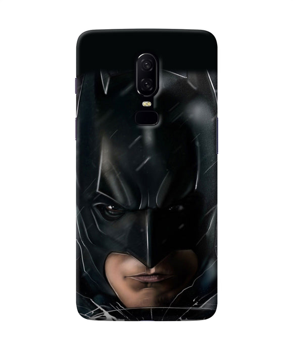 Batman Black Mask Oneplus 6 Back Cover