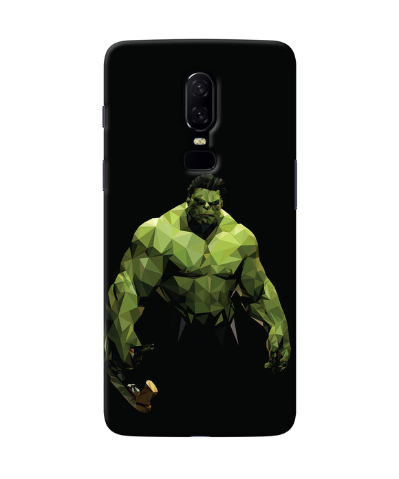 Abstract Hulk Buster Oneplus 6 Back Cover