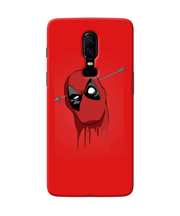 Funny Deadpool Oneplus 6 Back Cover