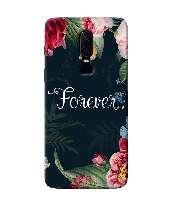 Forever Flower Oneplus 6 Back Cover