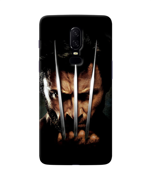 Wolverine Poster Oneplus 6 Back Cover